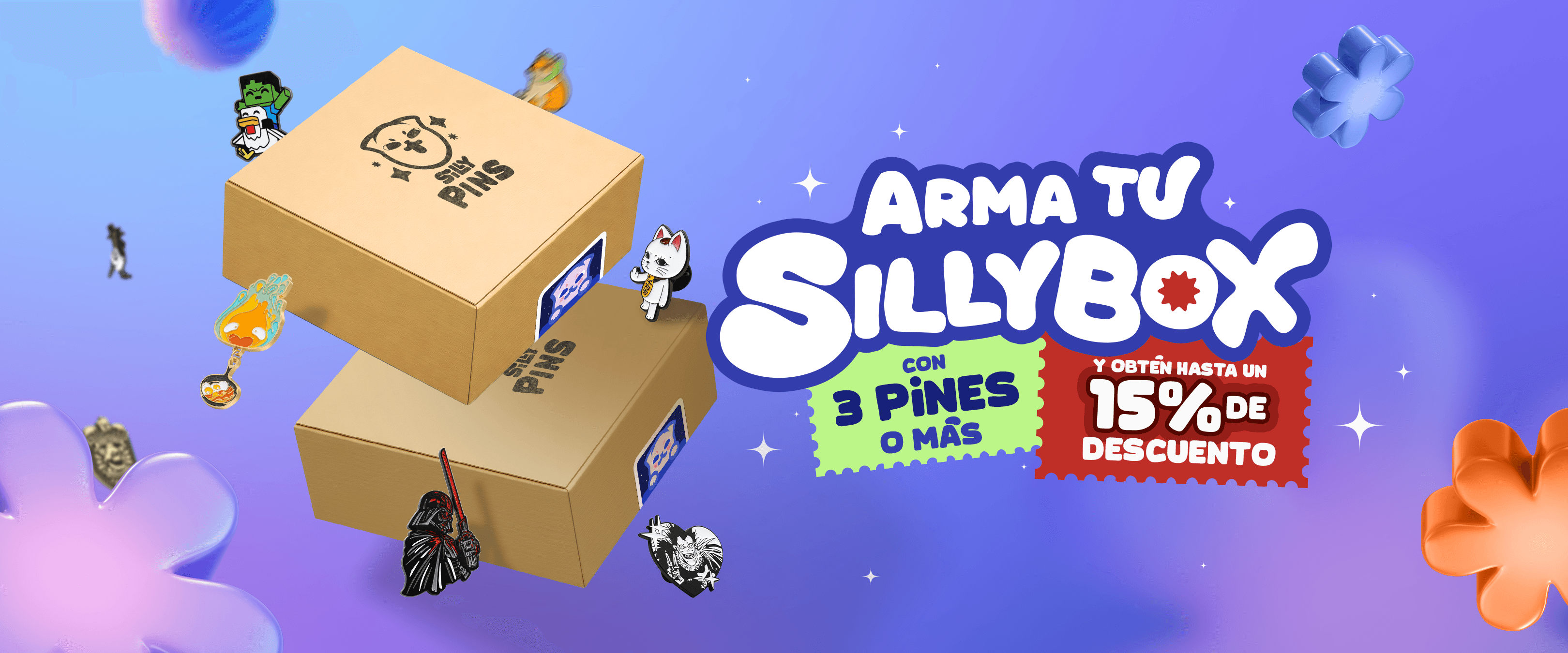 Silly Pins - Estilo Fun