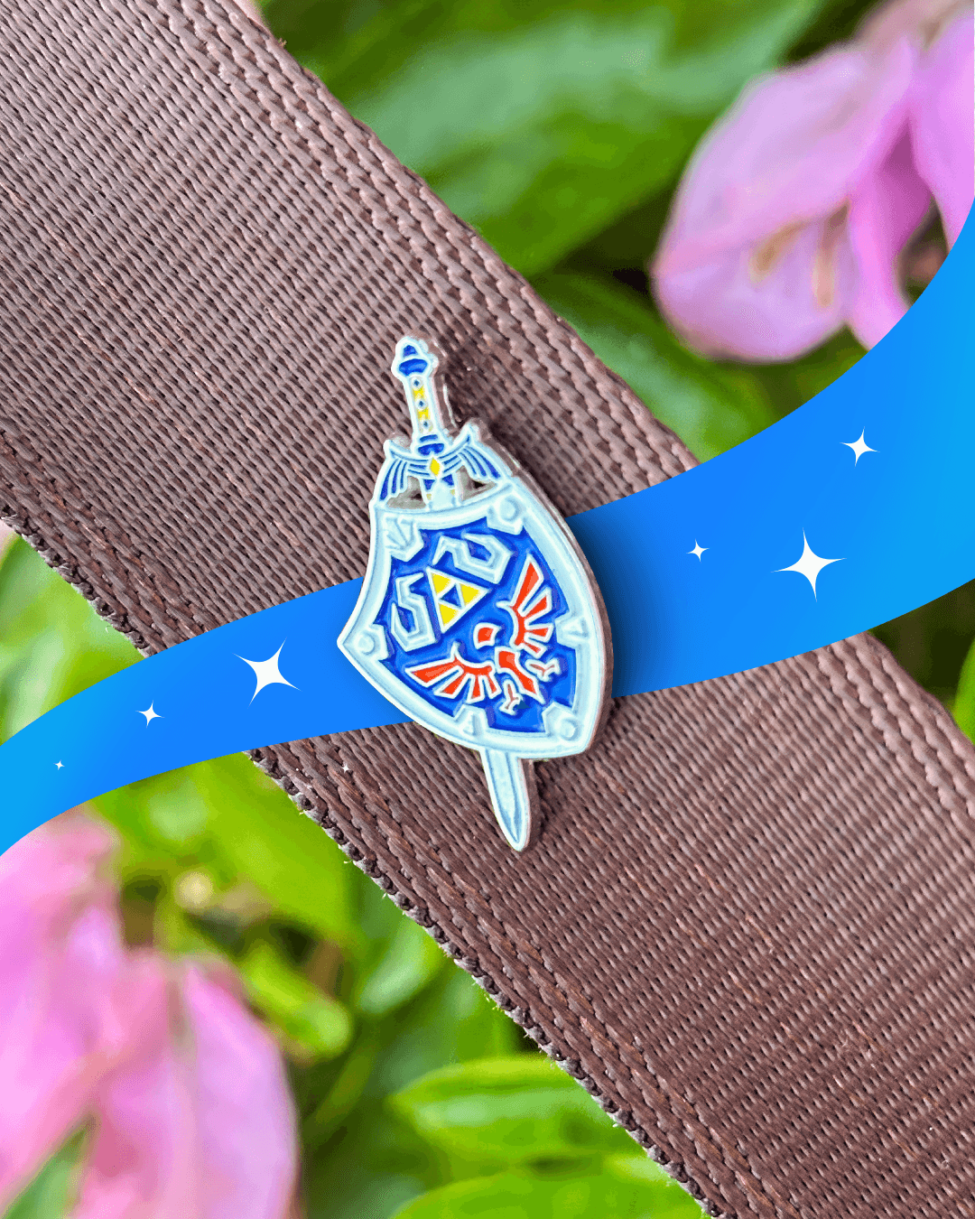 Pin metálico Pin de escudo Hyliano de Link